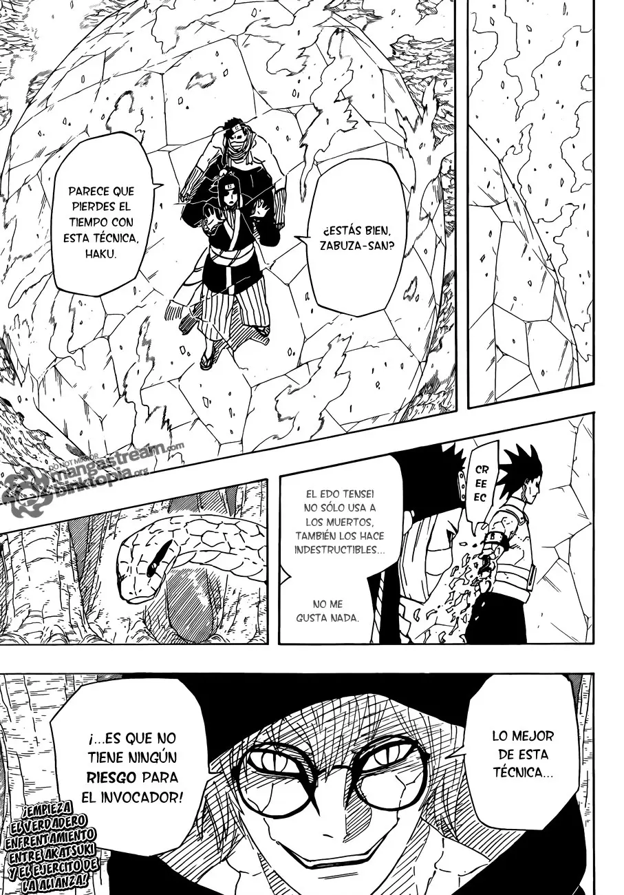Naruto capítulo 520, página 19