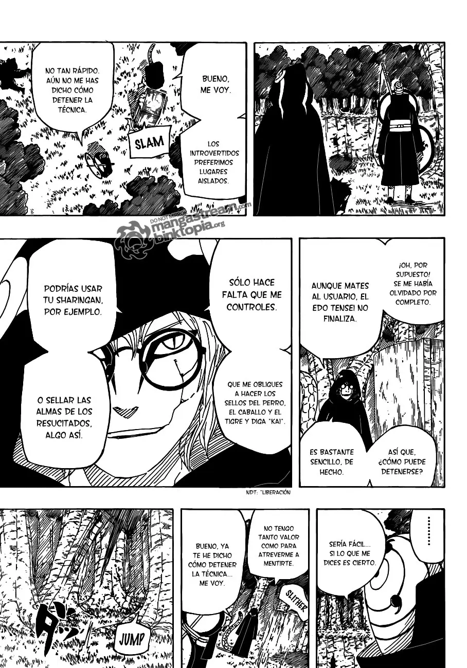 Naruto capítulo 521, página 3