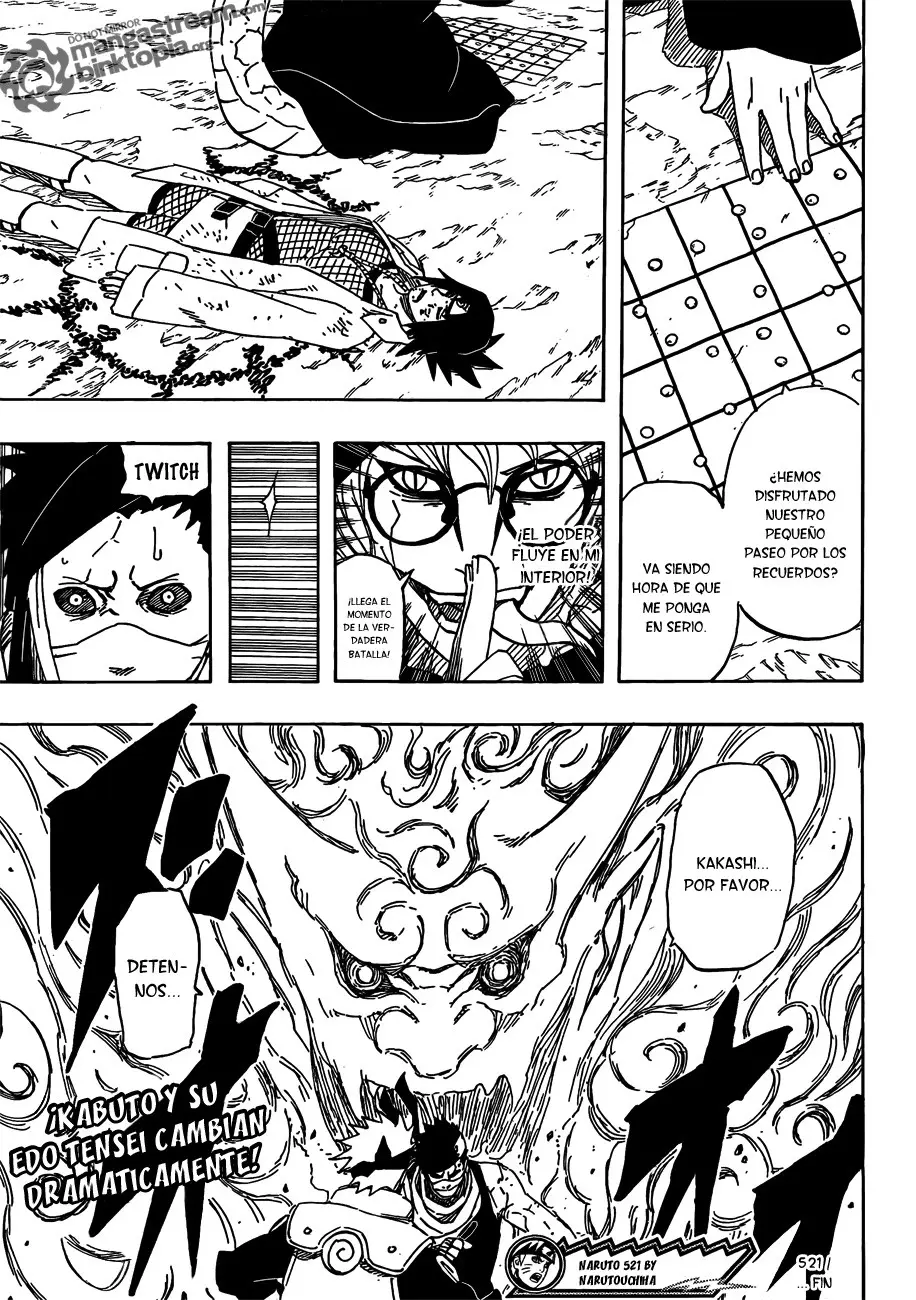 Naruto capítulo 521, página 16