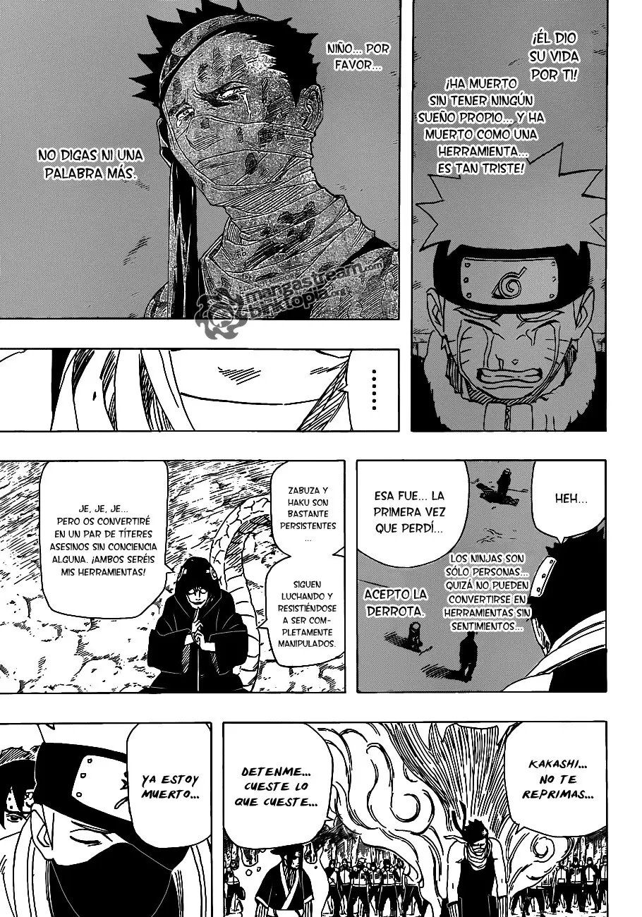 Naruto capítulo 522, página 5