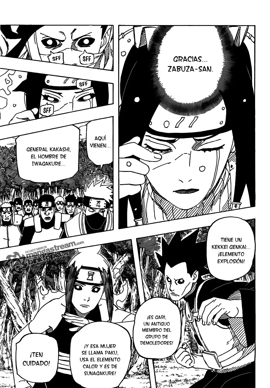 Naruto capítulo 522, página 7