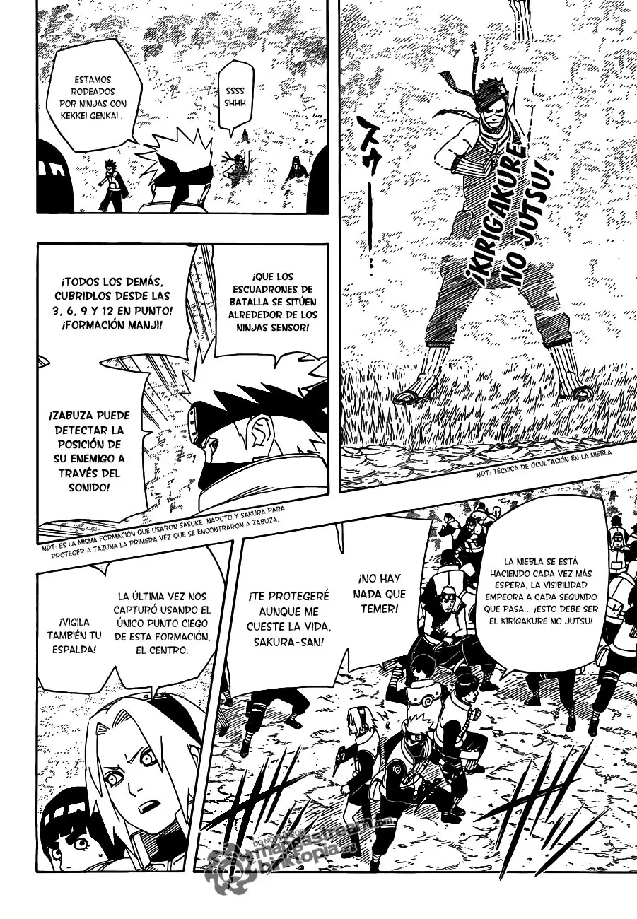 Naruto capítulo 522, página 8