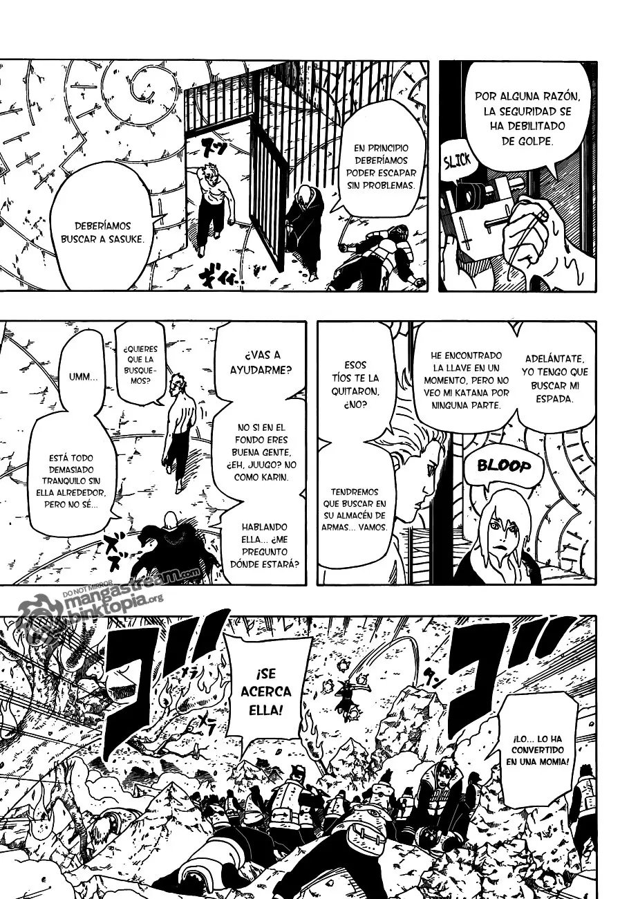 Naruto capítulo 522, página 11