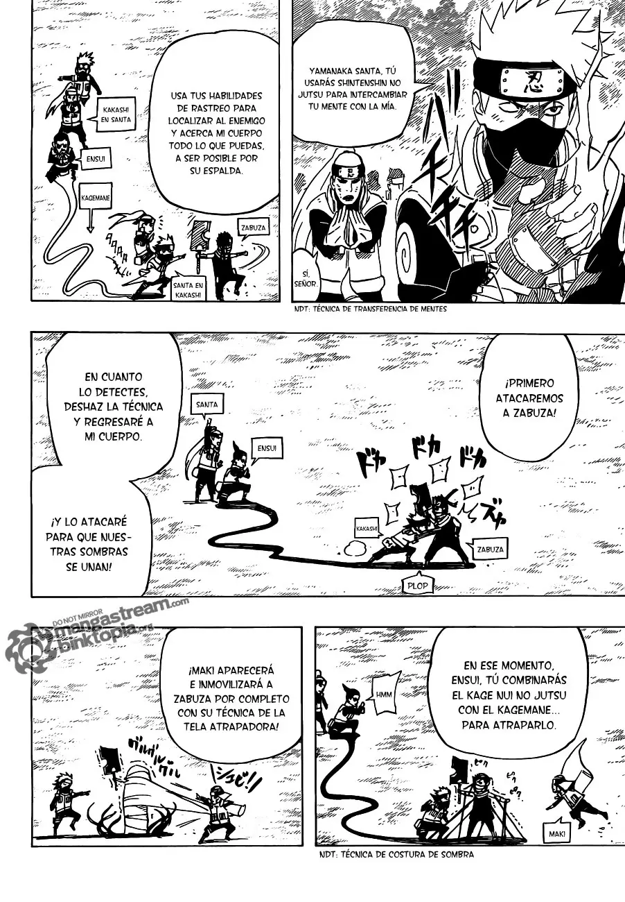 Naruto capítulo 523, página 8