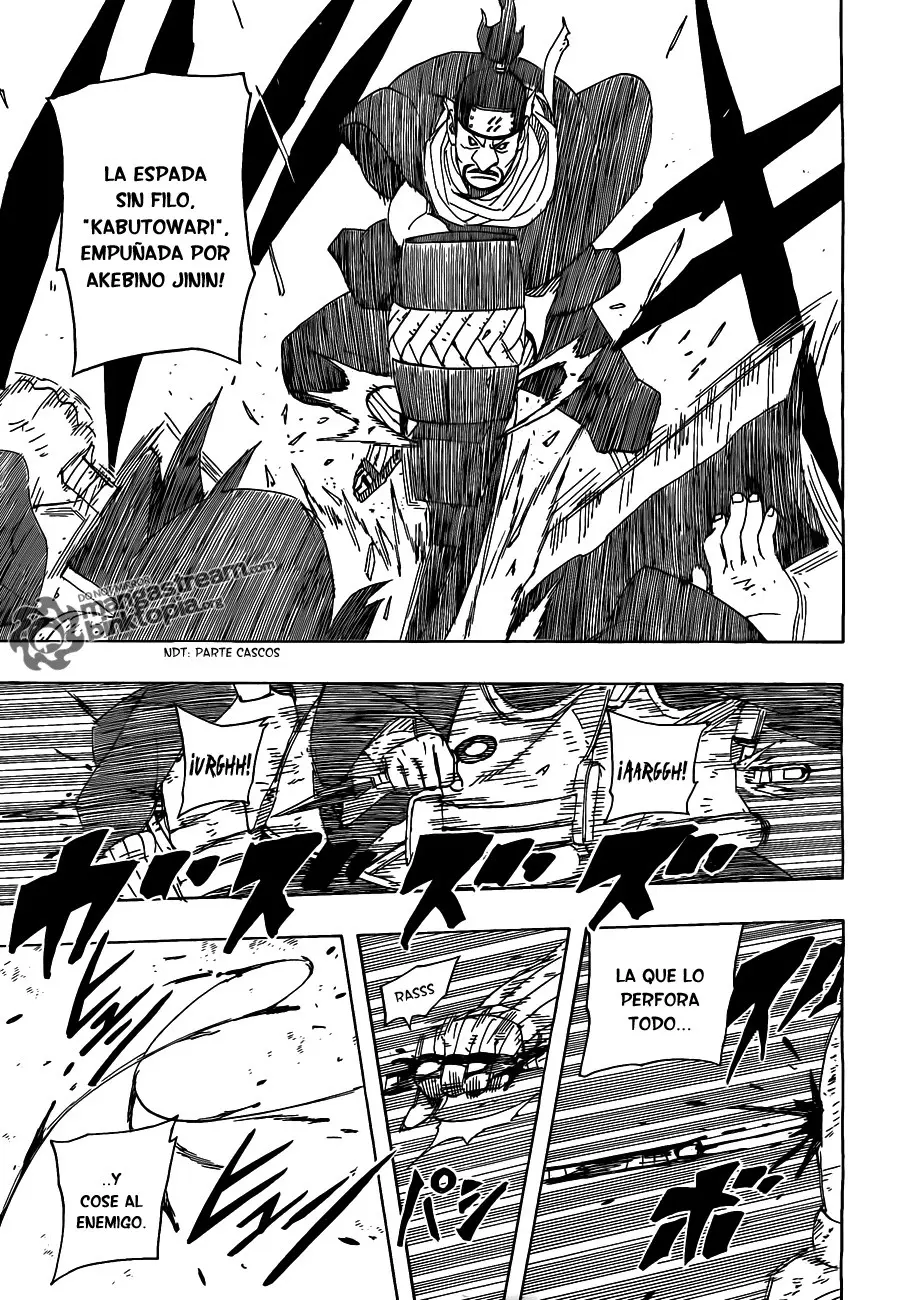 Naruto capítulo 523, página 11