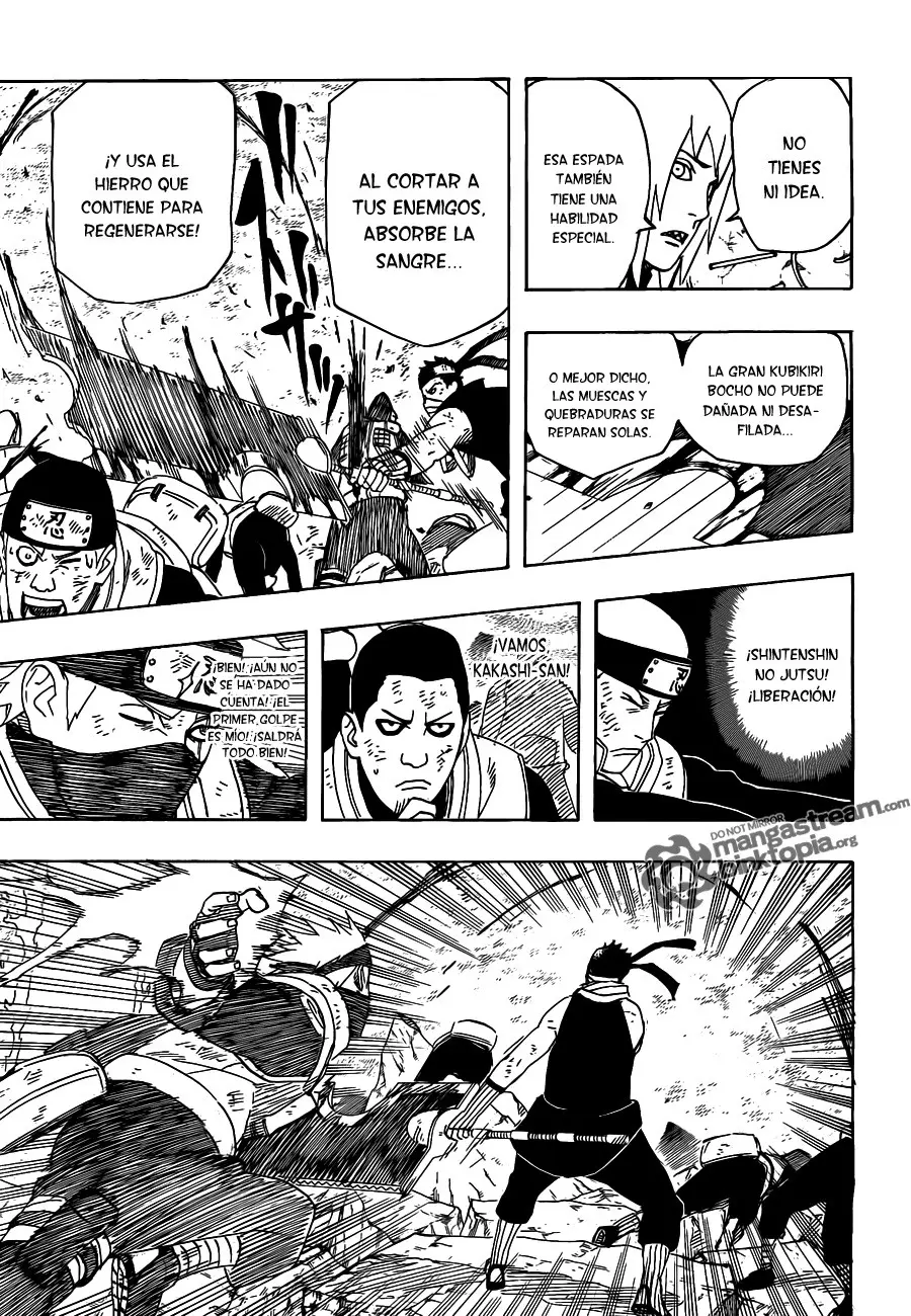 Naruto capítulo 523, página 15