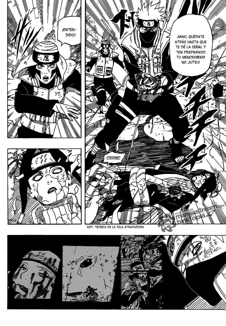 Naruto capítulo 524, página 6