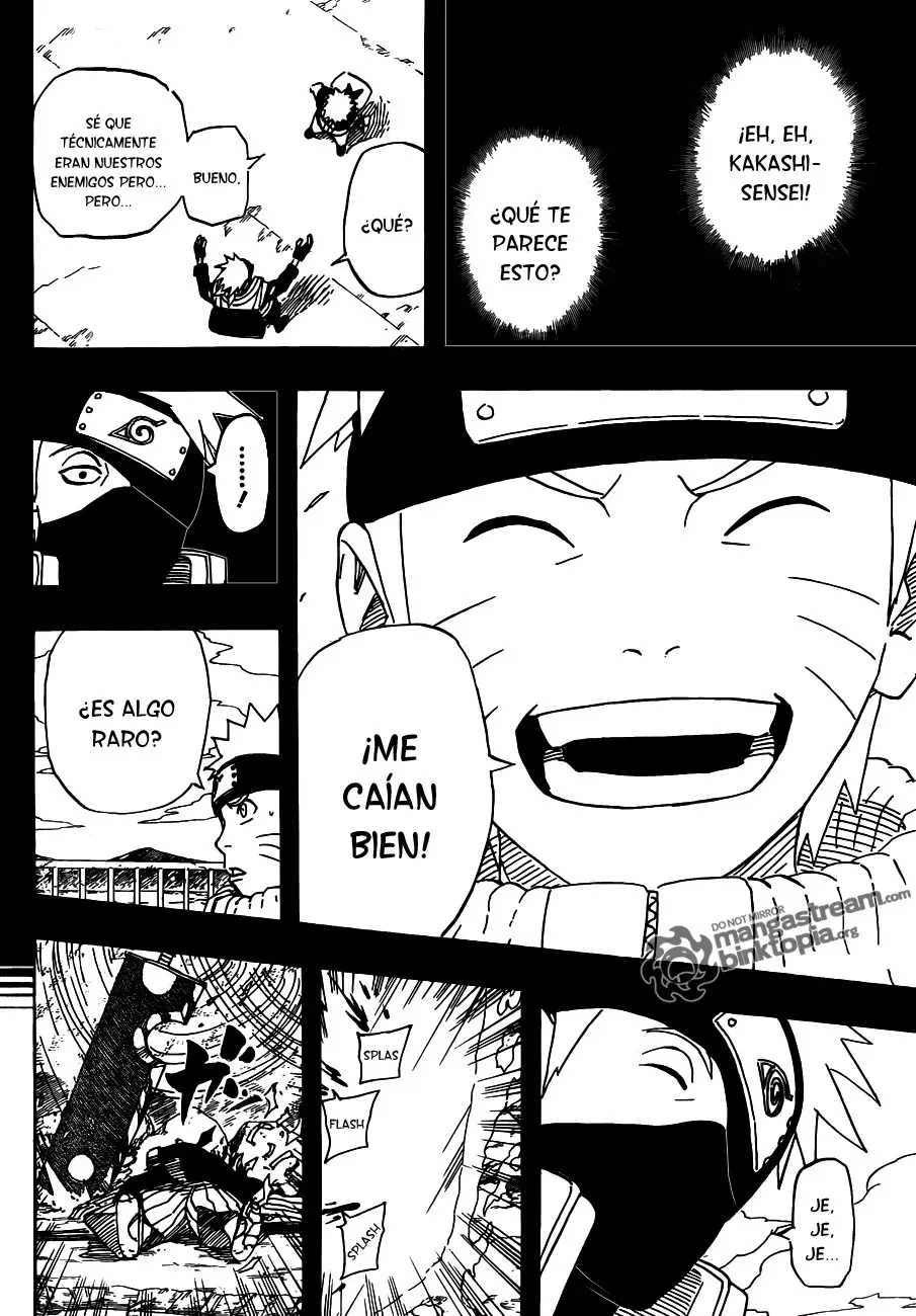 Naruto capítulo 524, página 8