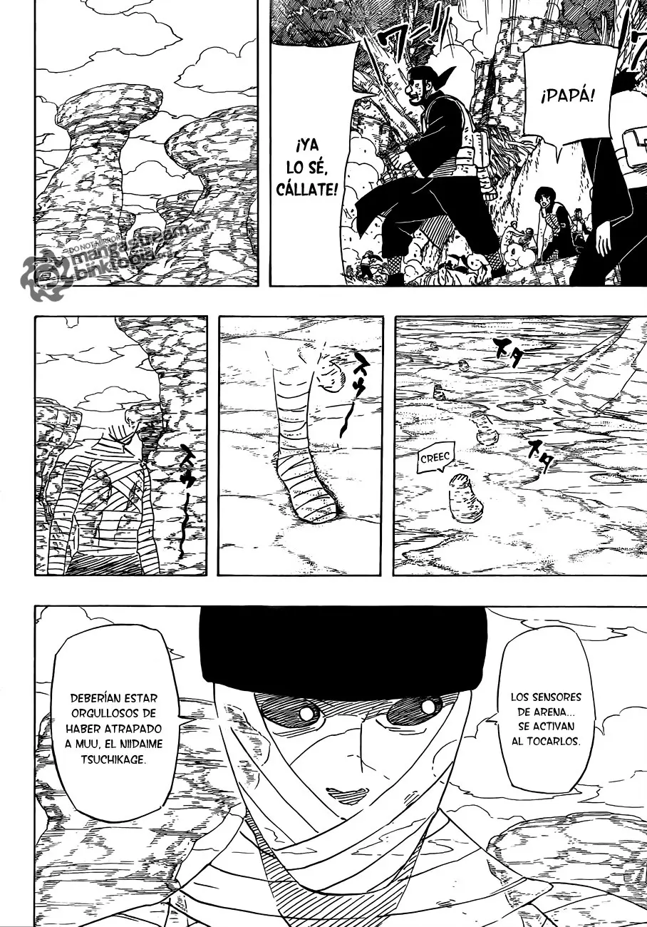 Naruto capítulo 524, página 16