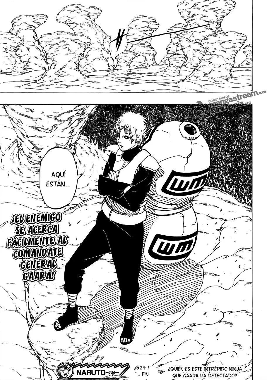 Naruto capítulo 524, página 17