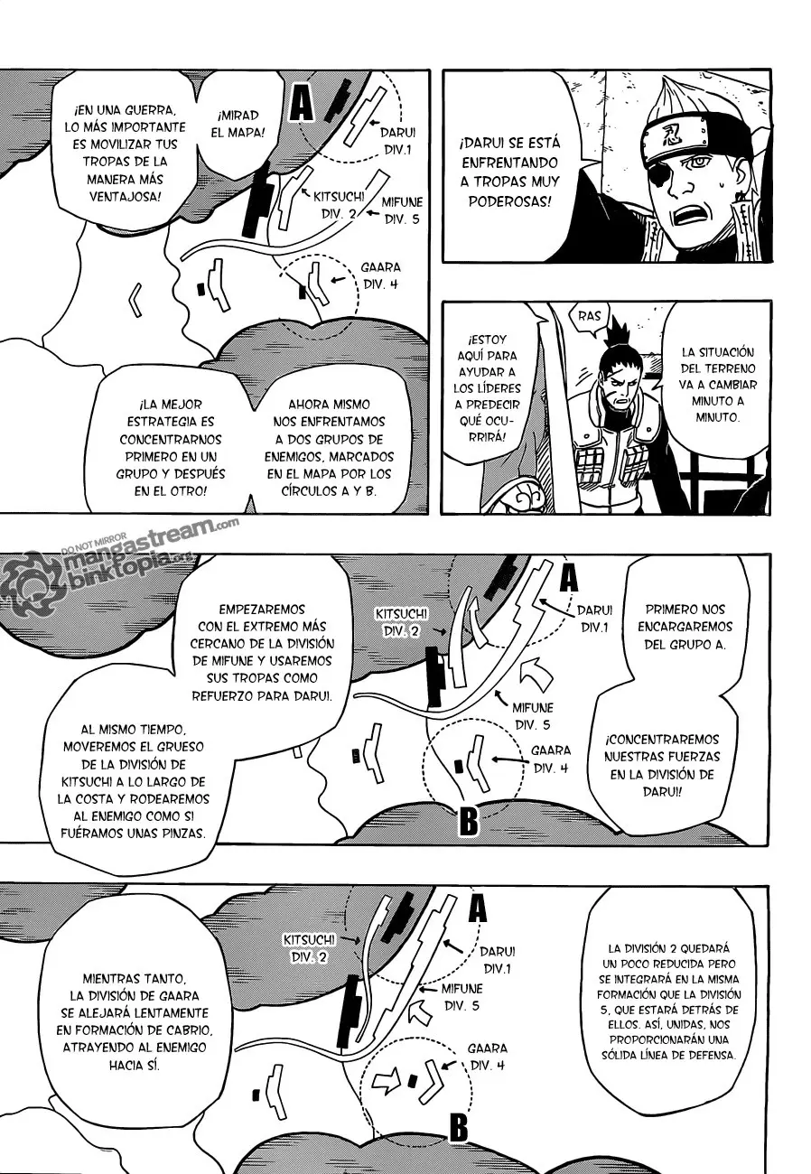 Naruto capítulo 525, página 11
