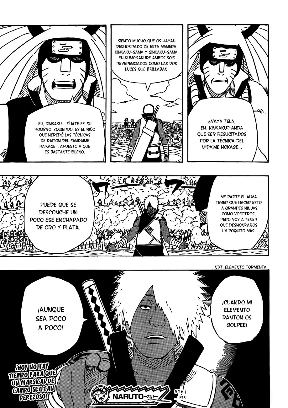 Naruto capítulo 526, página 16