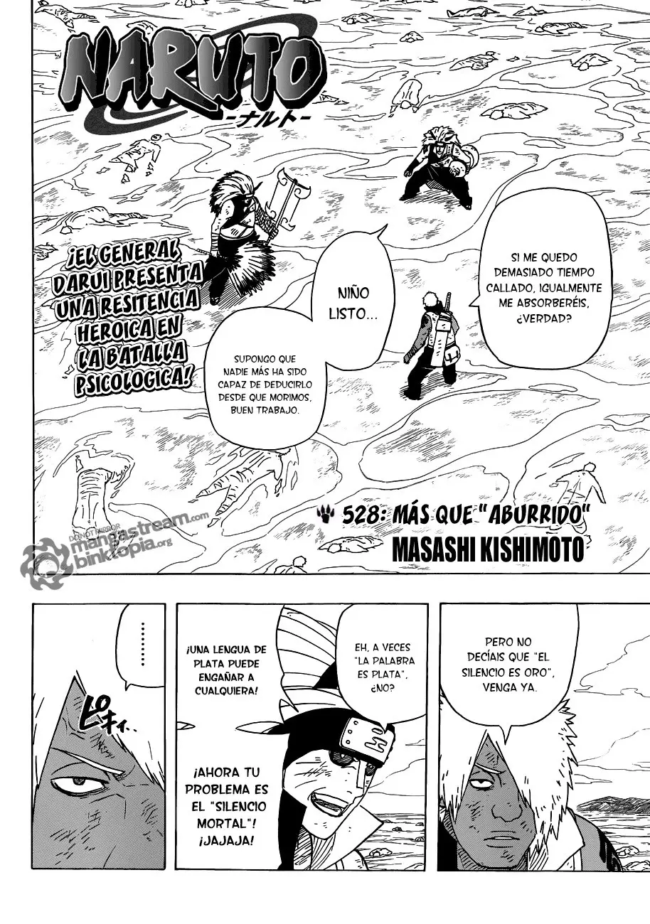 Naruto capítulo 528, página 1