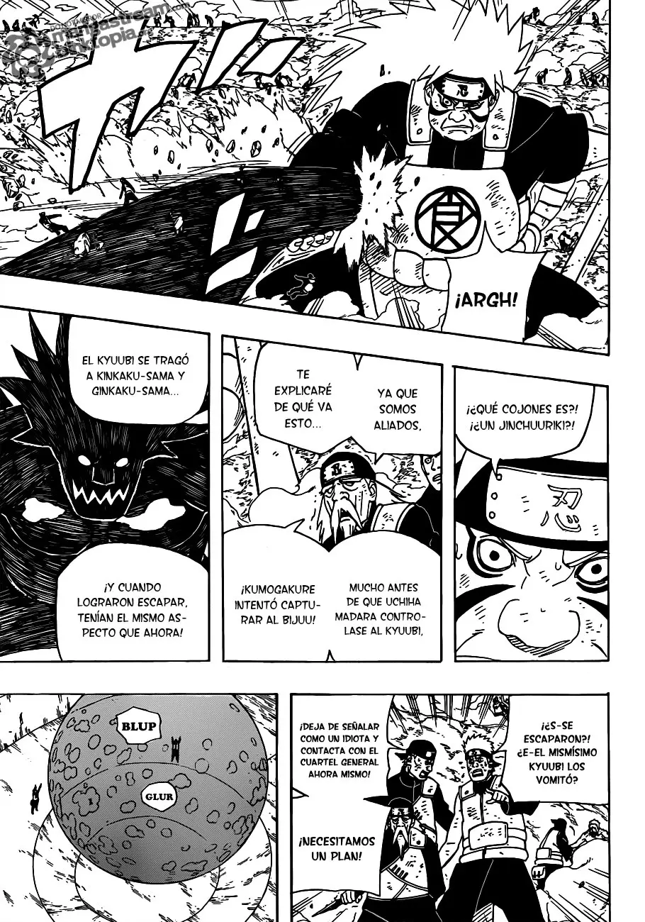 Naruto capítulo 529, página 3