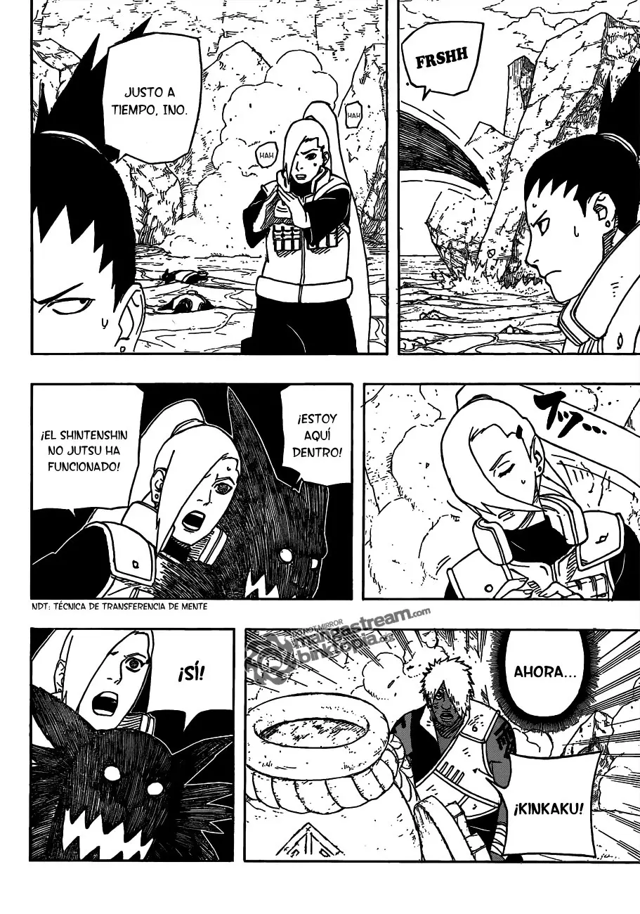 Naruto capítulo 529, página 16