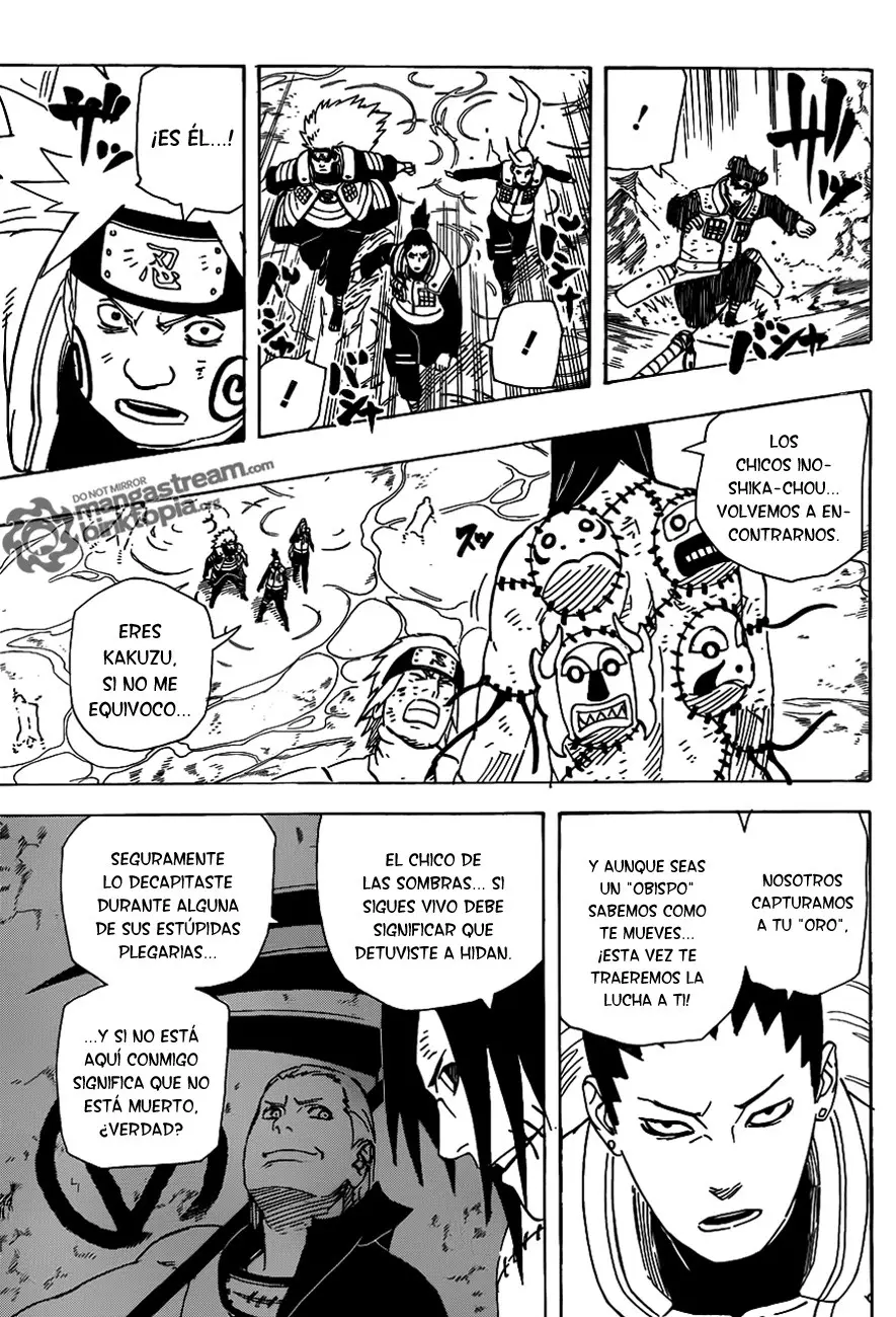 Naruto capítulo 530, página 3