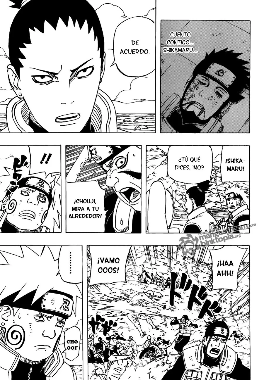 Naruto capítulo 530, página 11
