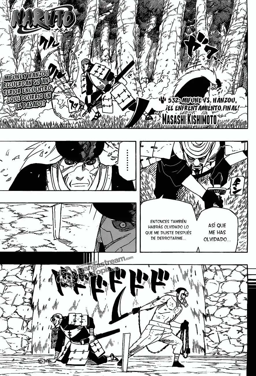Naruto capítulo 532, página 1