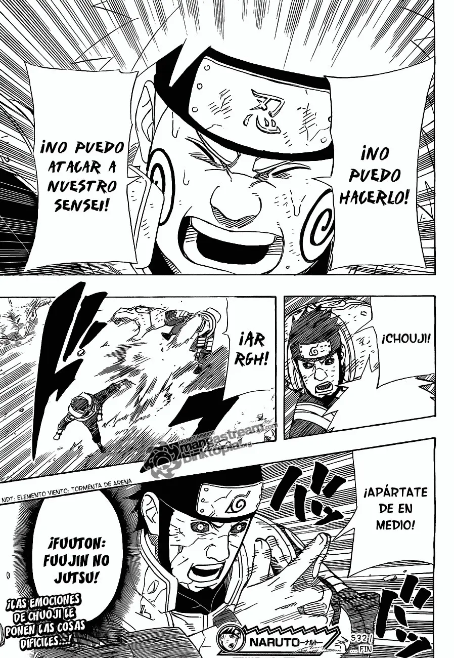 Naruto capítulo 532, página 16
