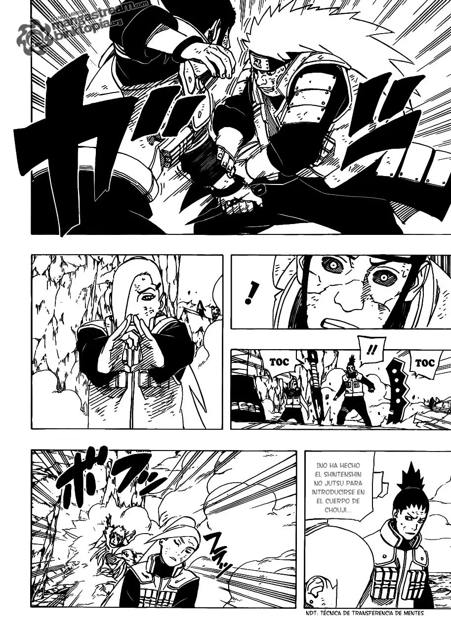 Naruto capítulo 533, página 6