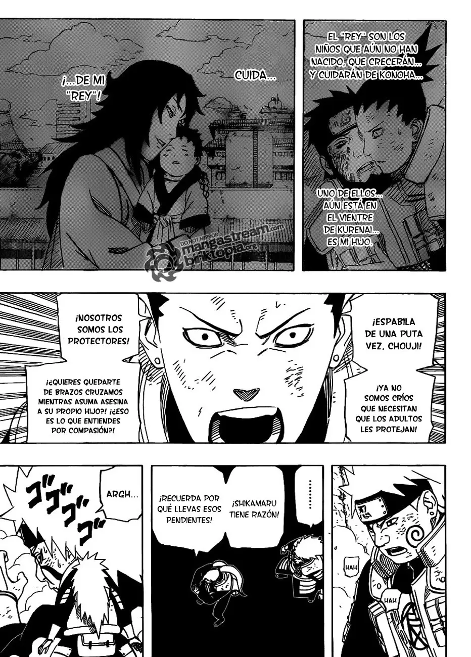 Naruto capítulo 533, página 11