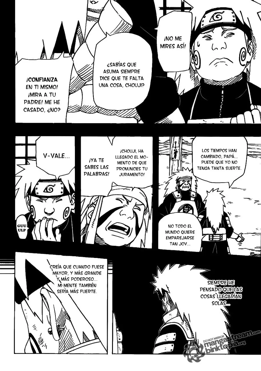 Naruto capítulo 533, página 14