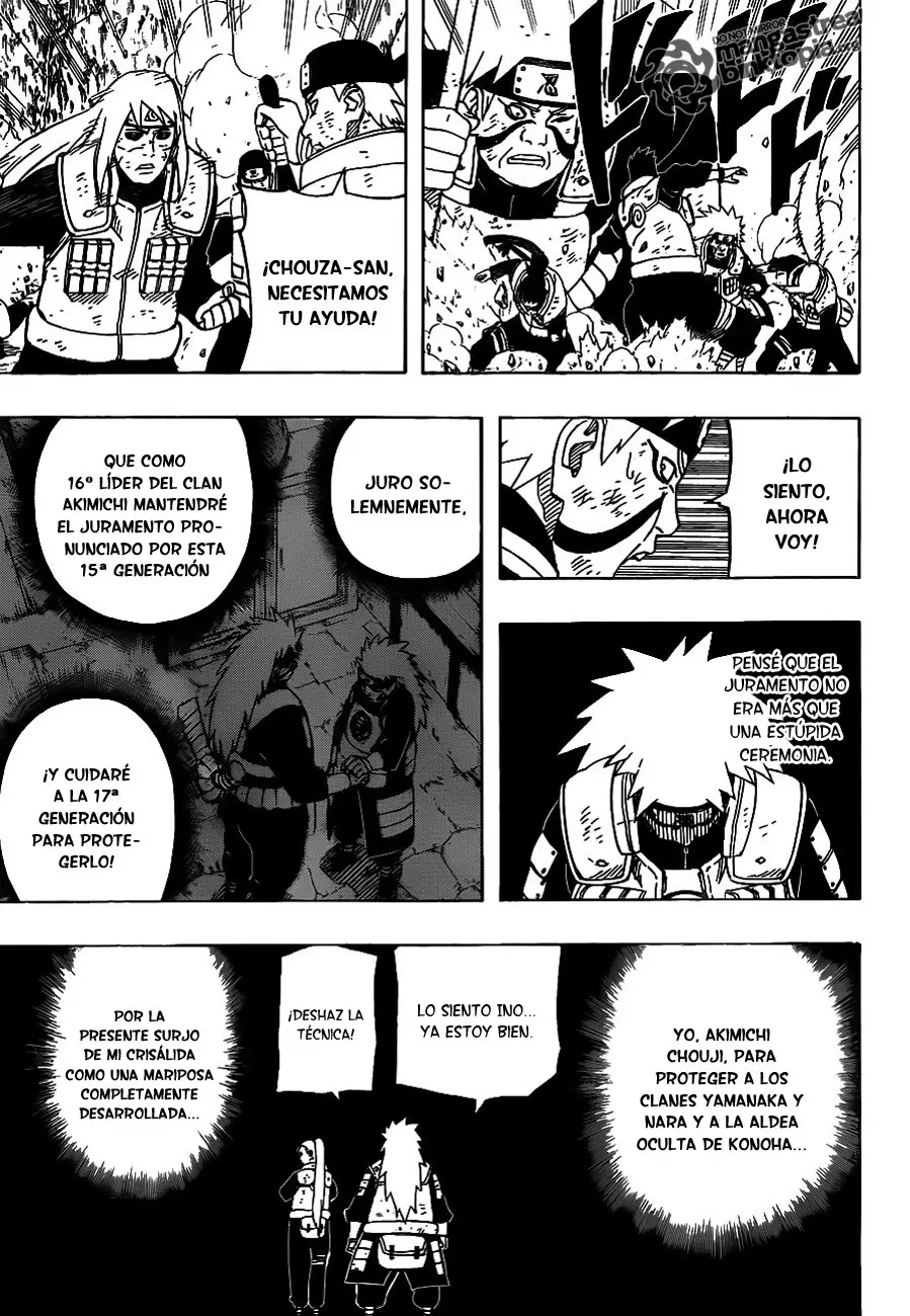 Naruto capítulo 533, página 15