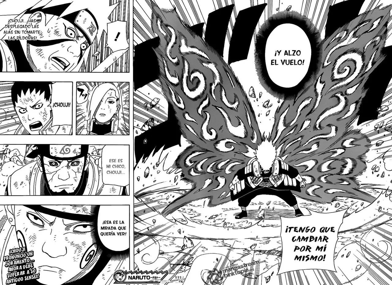Naruto capítulo 533, página 16