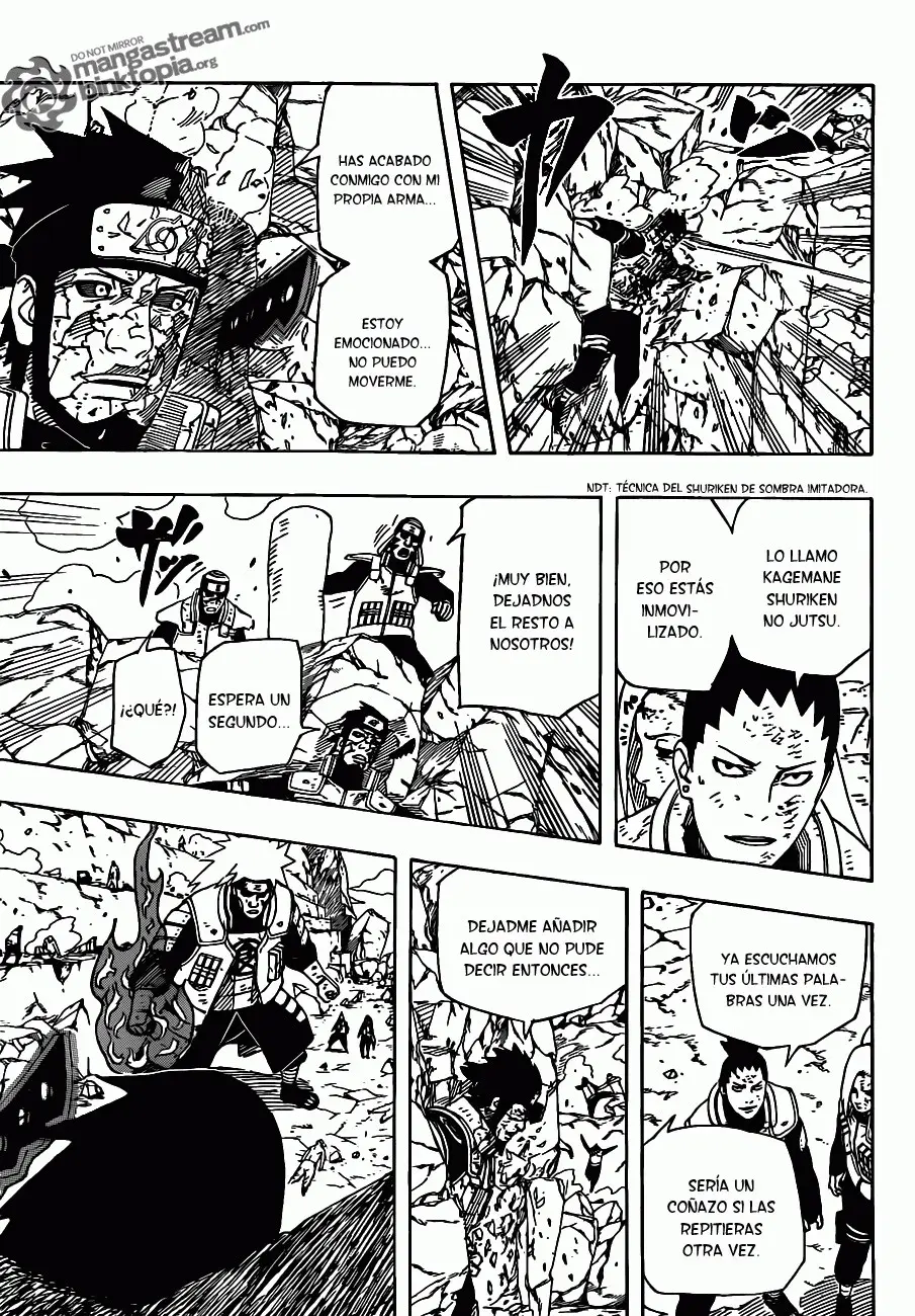 Naruto capítulo 534, página 8