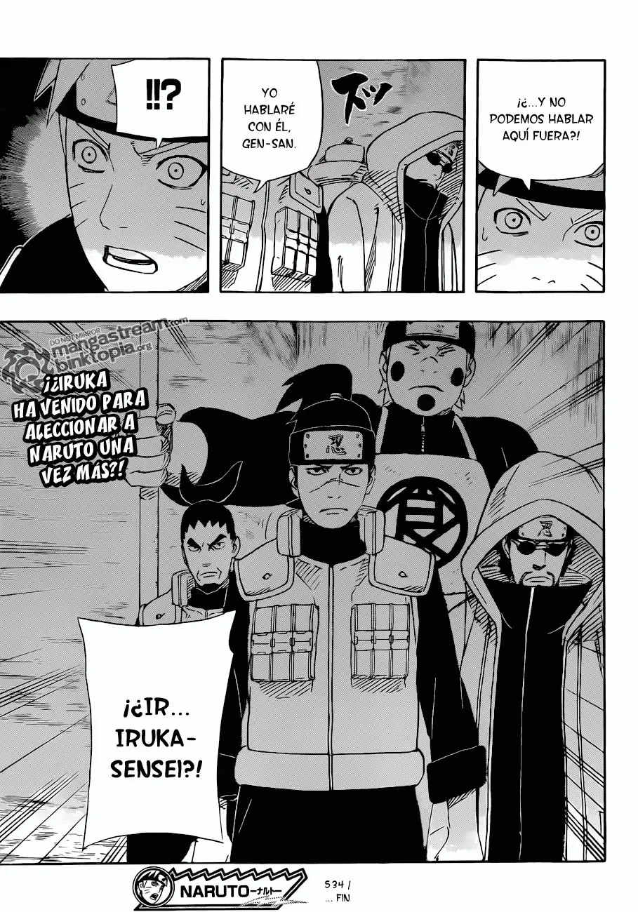 Naruto capítulo 534, página 16