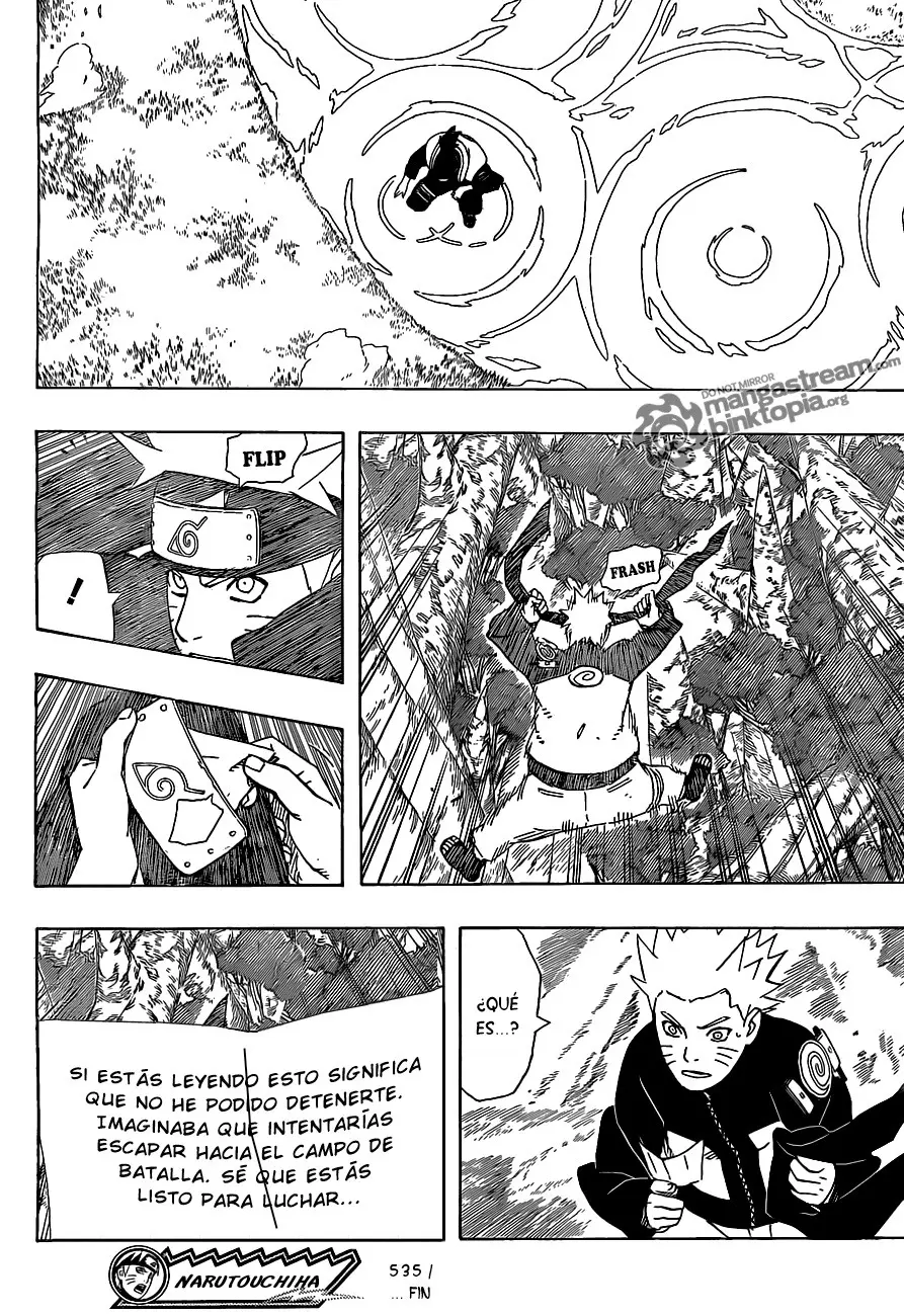 Naruto capítulo 535, página 16