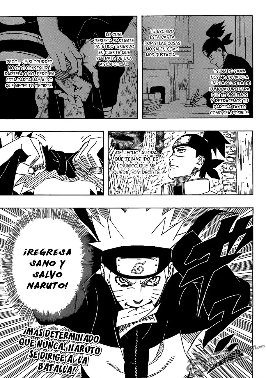 Naruto capítulo 535, página 17