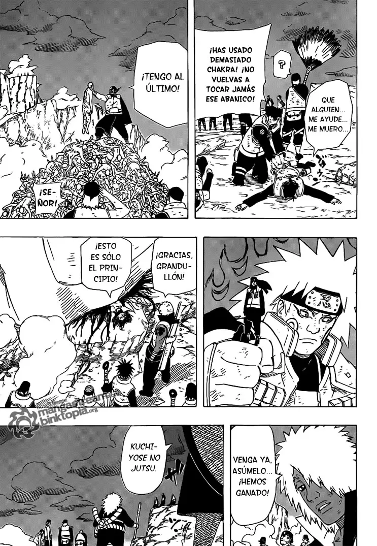 Naruto capítulo 536, página 15