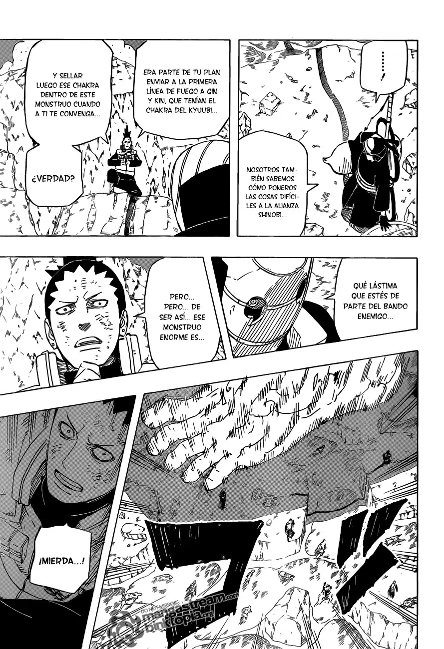 Naruto capítulo 537, página 10