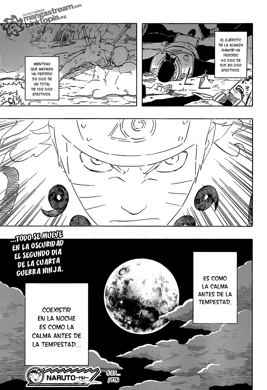 Naruto capítulo 537, página 14