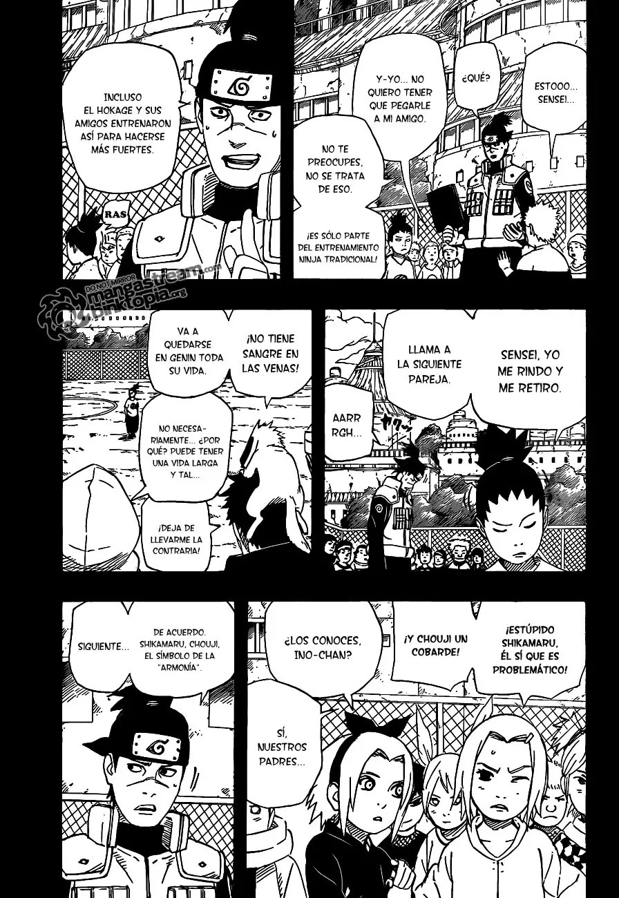 Naruto capítulo 538, página 8