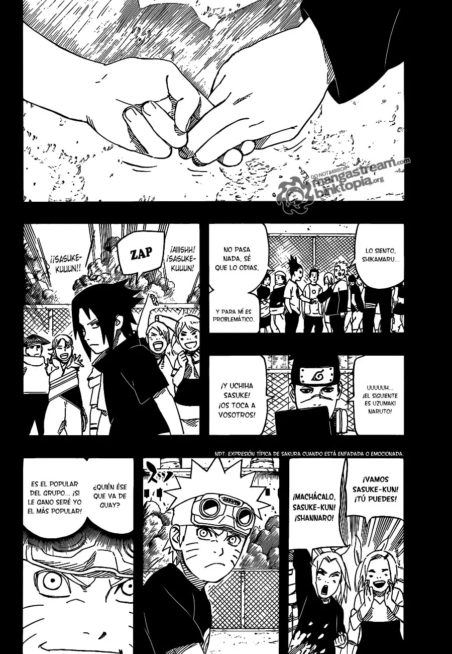 Naruto capítulo 538, página 9