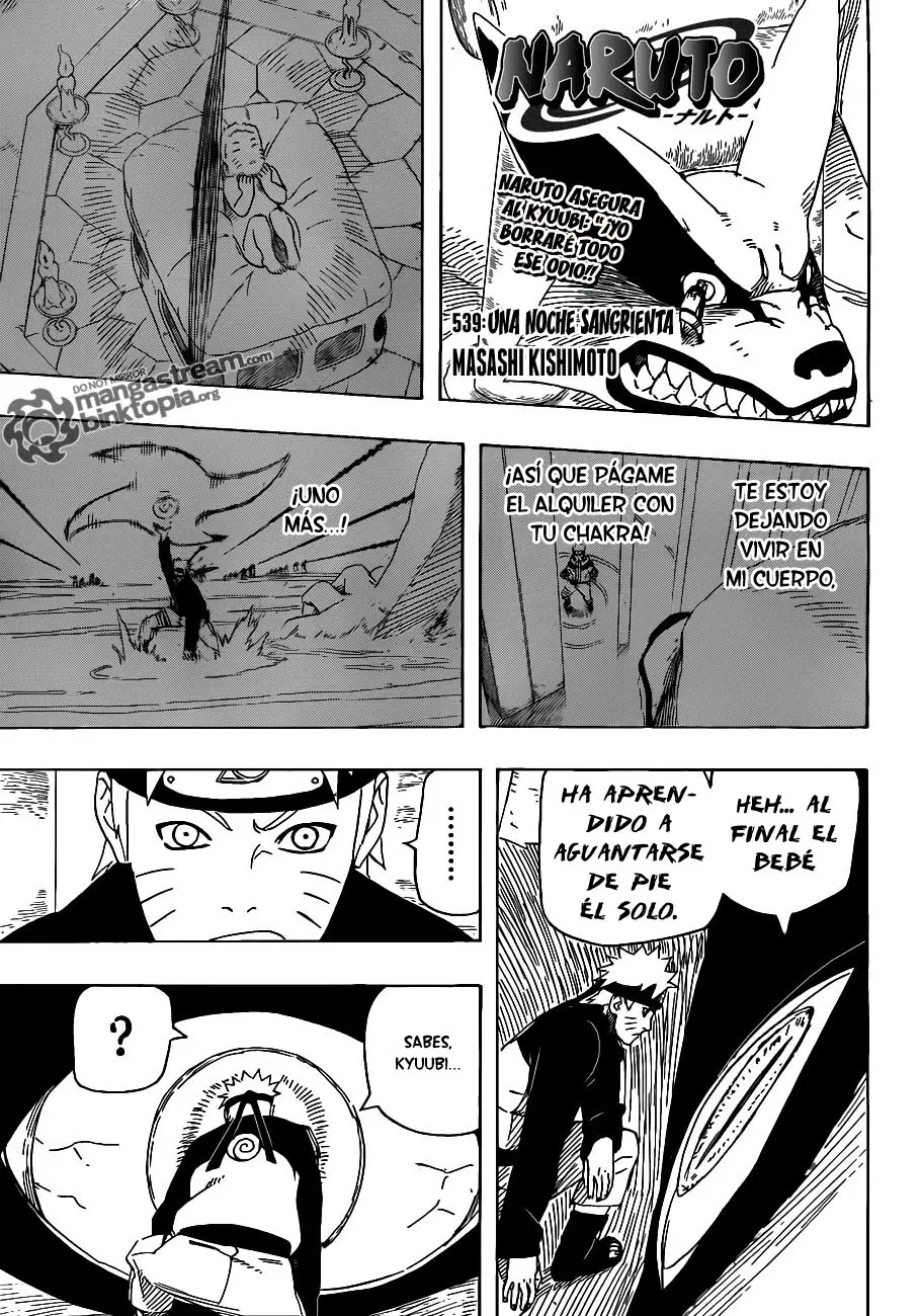Naruto capítulo 539, página 1