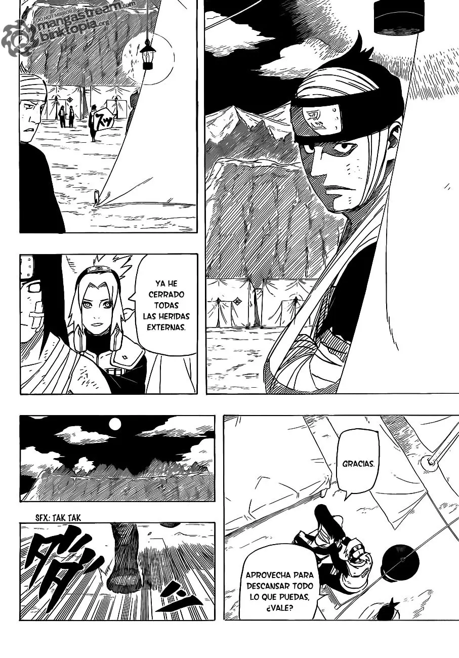 Naruto capítulo 539, página 8