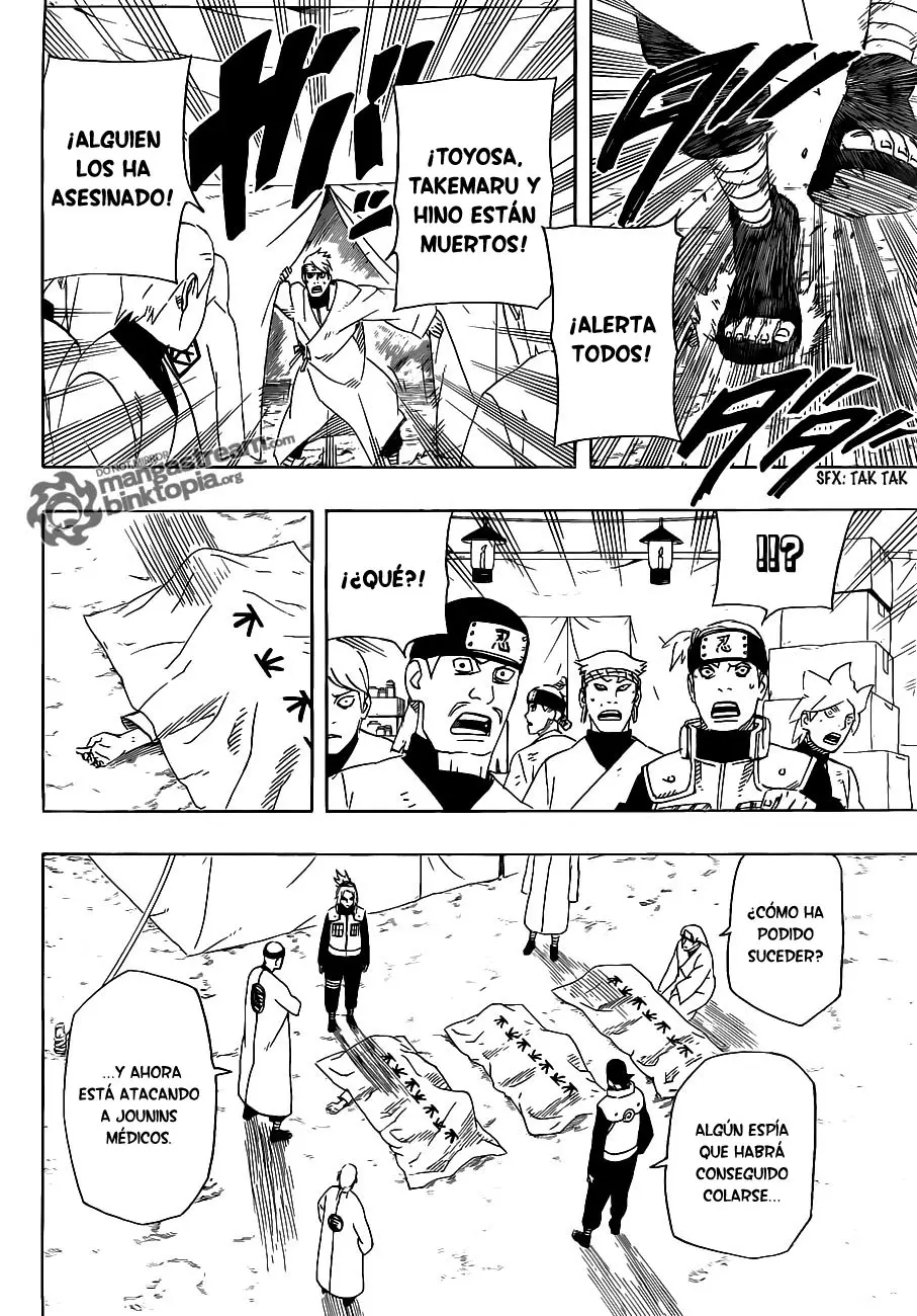 Naruto capítulo 539, página 10