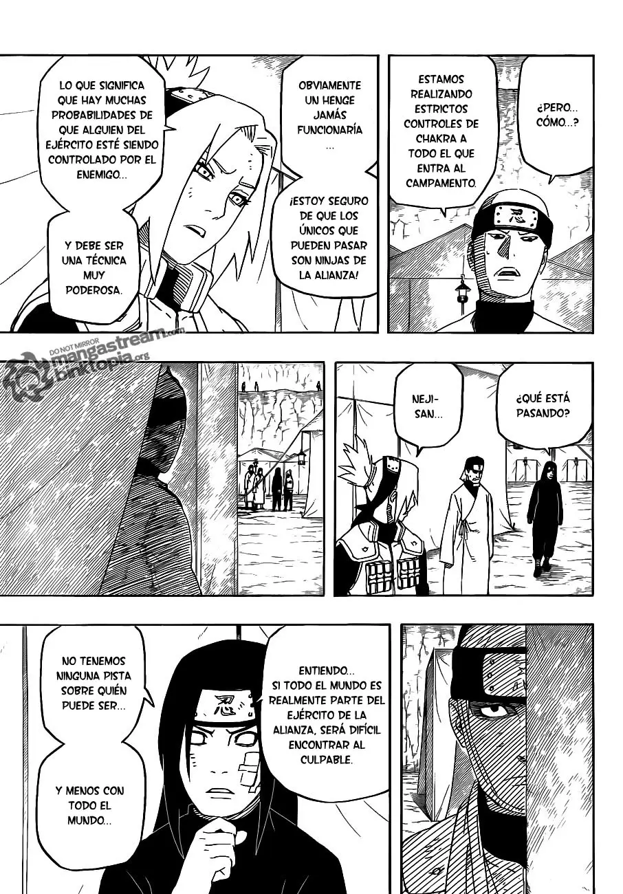 Naruto capítulo 539, página 11