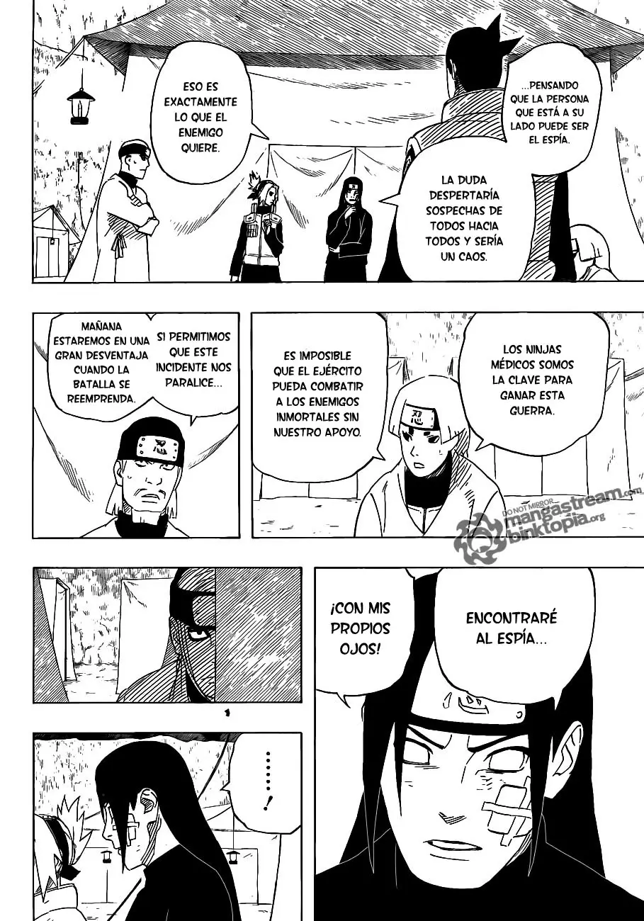 Naruto capítulo 539, página 12