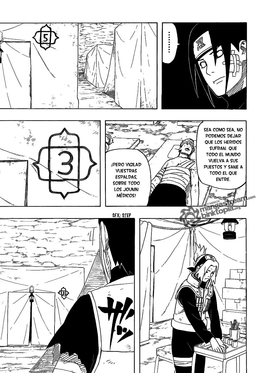 Naruto capítulo 539, página 13