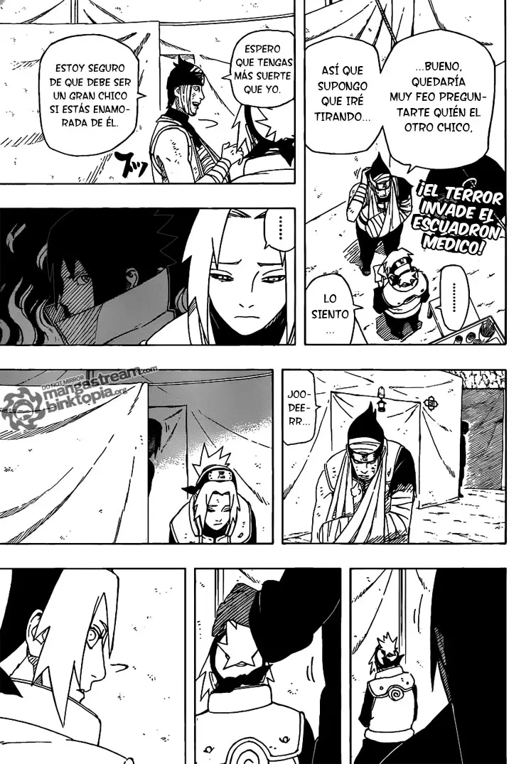 Naruto capítulo 539, página 17