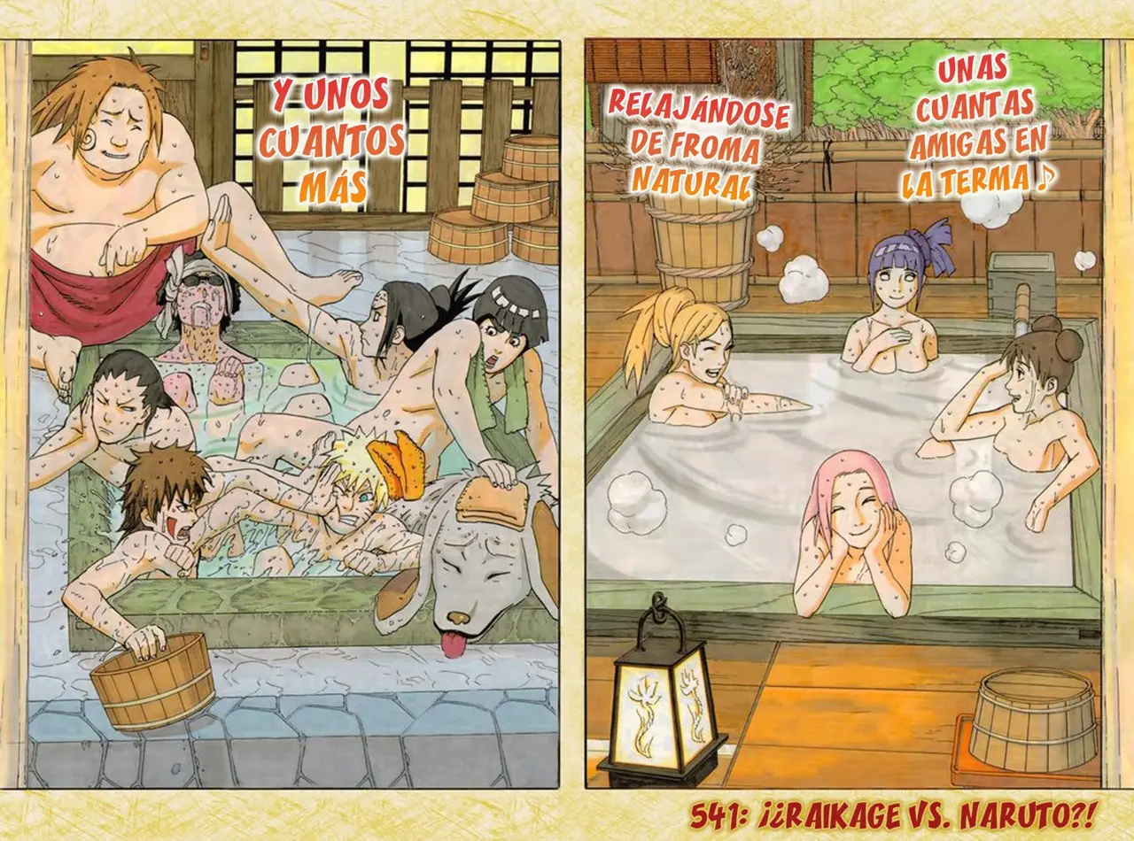 Naruto capítulo 541, página 1