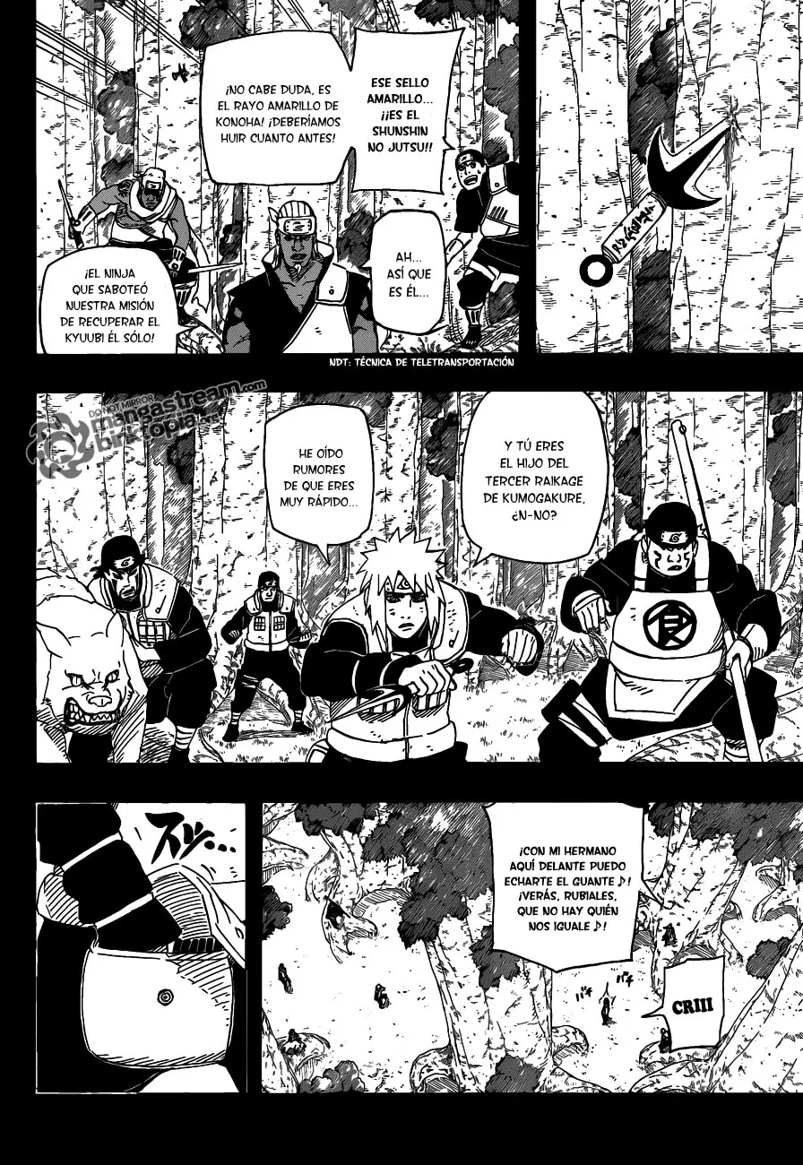 Naruto capítulo 542, página 11