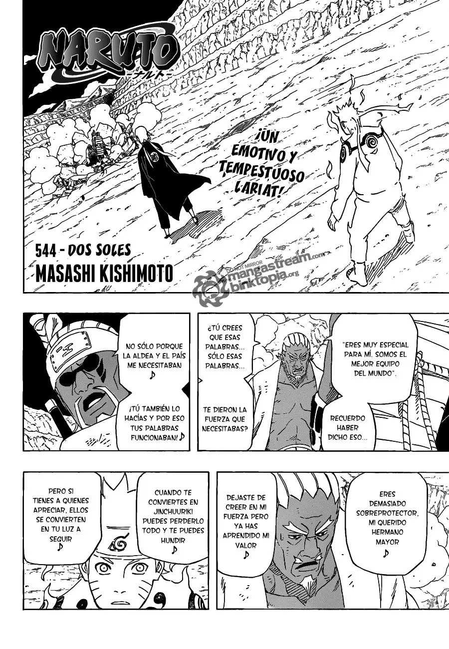 Naruto capítulo 544, página 1