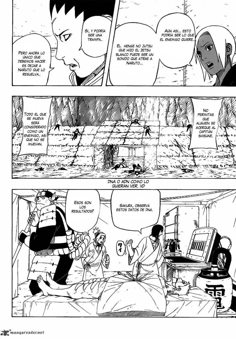 Naruto capítulo 545, página 2