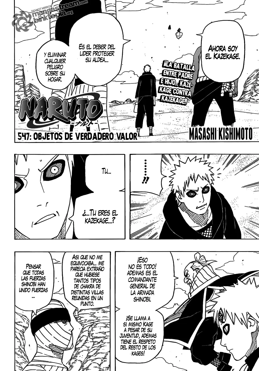 Naruto capítulo 547, página 2