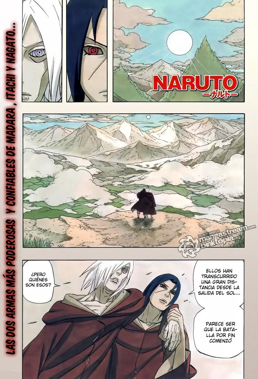 Naruto capítulo 548, página 1